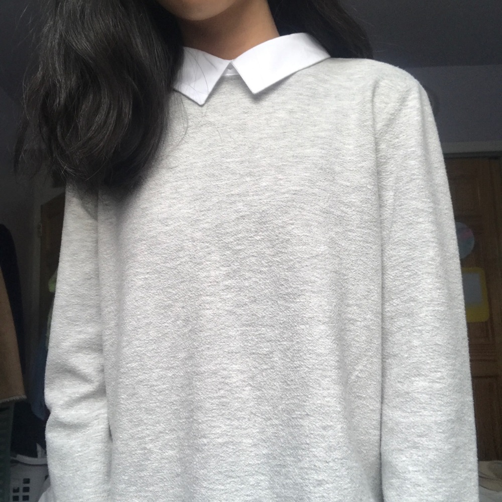 Zara T-Shirt dress in grey